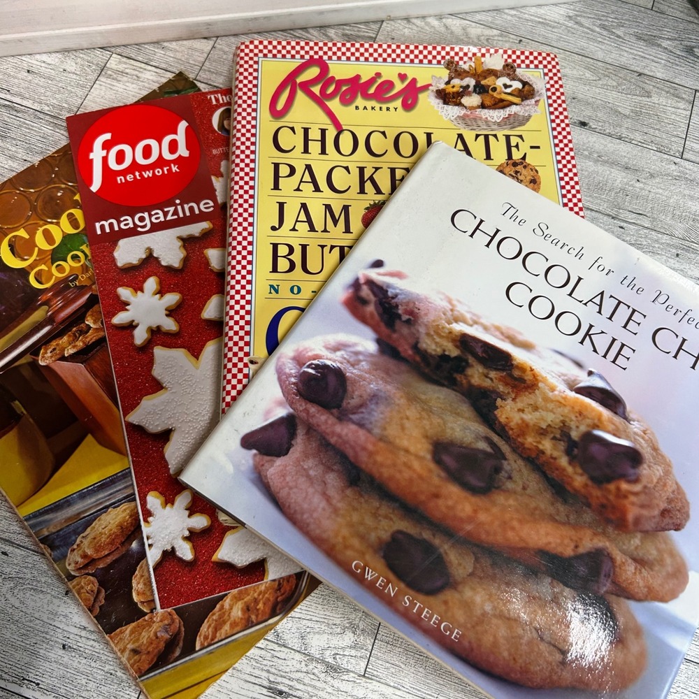 Cookie Cookbook Lot Rosenberg Steege Kronschnabel 1980s-2024 Hardcover Softcover